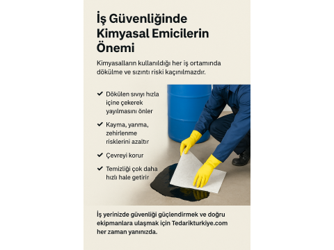 İş Güvenliğinde Kimyasal Emicilerin Önemi