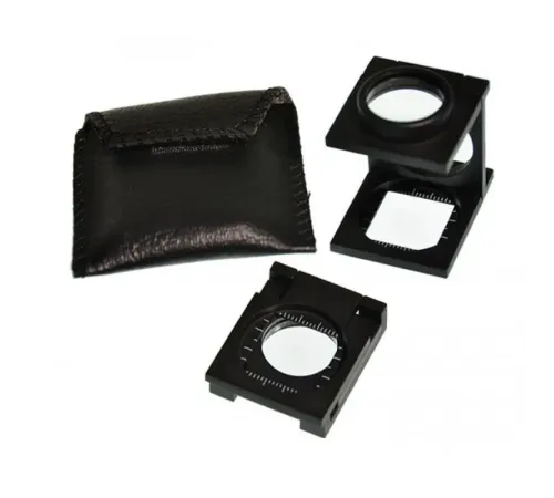 1 Cm Full Çelikkaplı Full Çelik Kaplı Katlamalı Büyüteç Th-9008A