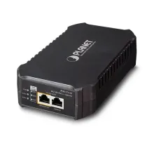 1-Port 10/100/1000Mbps 802.3bt PoE Injector<br>
95 Watt<br>
Dahili AC Güç Kaynağı<br>
0-50 derece