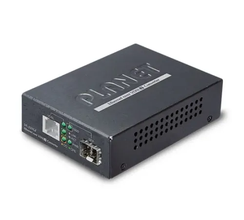 1-Port 1000BASE-X SFP + 1-Port RJ11 VDSL2 Converter (30a profile w/G.Vectoring)