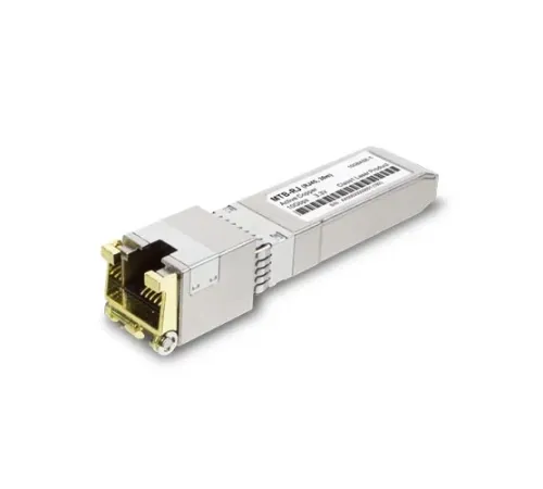 1-Port 10GBASE-T SFP+ Bakır Fiber Optik Modül - 30 metre<br>
1-Port 10GBASE-T SFP+ Copper Fiber Optic Module - 30m