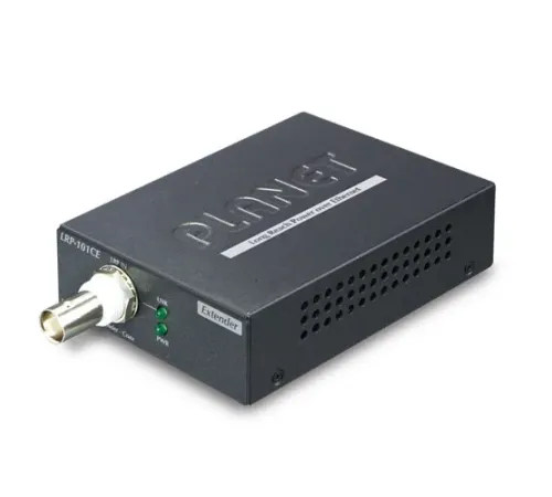 1-Port Long Reach PoE over Coaxial Extender