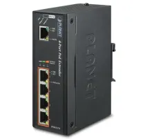 1-Port Ultra PoE to 4-Port 802.3af/at Gigabit PoE Extender