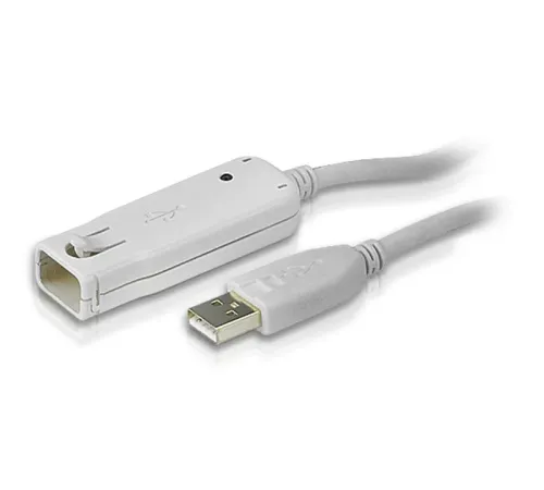 1 Port USB 2.0 Sinyali Aktif Uzatıcı, 12 metre (Zincirleme bağlantı ile maksimum 60 metre), 12M USB 2.0 Extender (Daisy-chaining up to 60m)