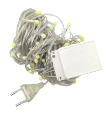 10 M 100 Led Damla Uçlu Led Işık Beyaz Işık Şeffaf Kablo