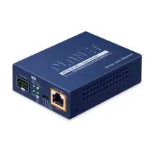 100/1000BASE-X SFP to 10/100/1000BASE-T 802.3bt PoE++ Media Converter (95 Watts)