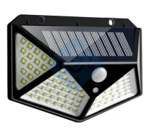 100 Led DIŞ Mekan Solar Aydınlatma Fotoselli Solar Lamba Hareket Sensörlü