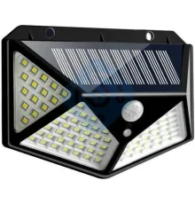 100 Led DIŞ Mekan Solar Aydınlatma Fotoselli Solar Lamba Hareket Sensörlü