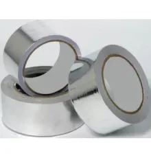 100 Micron Düz Alüminyum Bant 50mm x 25mt