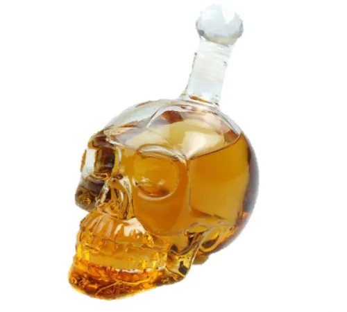 1000 ml Crystal Head Kuru Kafa İçki Şişesi