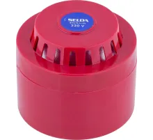 1001-220V İkaz Kornası (Plastik)