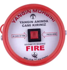 1005-220V İkaz Butonu (Yuvarlak)