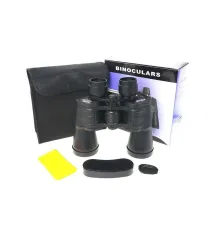 100X100 Kauçuk Kaplamalı Mavı Cam Mercekli Dürbün 56M/1000M