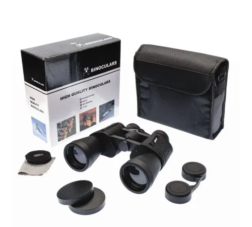 10×50 – Geniş Ön Mercekli Profesyonel El Dürbünü – 1000M/56M – Siyah