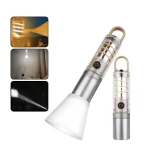 10W Zoomlu Led Powerbank Özellikli Şarjlı Kamp El Feneri PS-8915