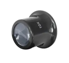 10X Büyütmeli Saat Takı Onarım Için Cam Lensli Optik Göz Büyüteç