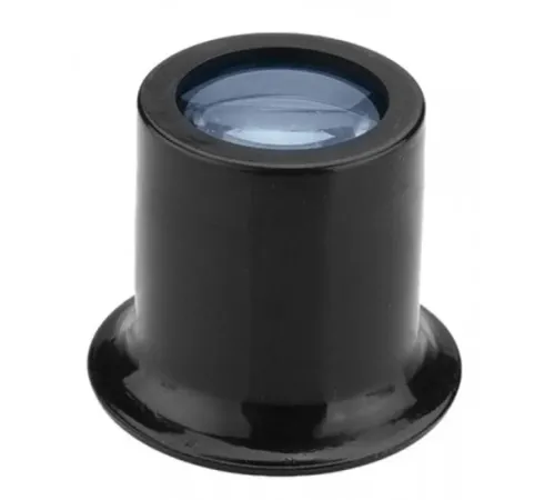 10X Büyütmeli Saat Takı Onarım Için Cam Lensli Optik Göz Büyüteç