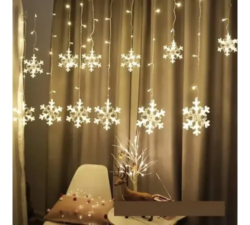 12 Kar Tanesi 8 Fonksiyonlu 3m 12 Saçaklı MZ-16-5