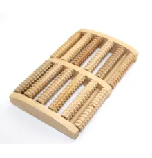 12 Silindirli Ahşap Ayak Masaj Aleti MZ-511A