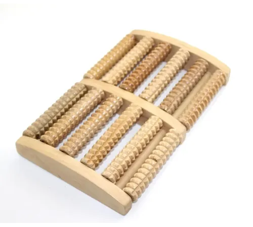 12 Silindirli Ahşap Ayak Masaj Aleti MZ-511A