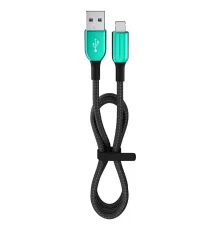 12 Watt 2.4A Usb-A To Lightning 1.2M Hızlı Şarj Kablosu Yeşil FC35