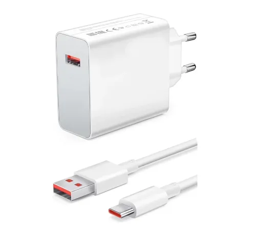 120Watt Turbo 1 x USB-A 1 Mt A to C Kablolu Duvar Şarj Aleti AC109