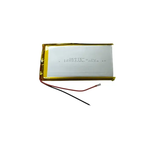 1260110 3.7V 10.000mAh Li-Polymer Pil Devreli/1.5A