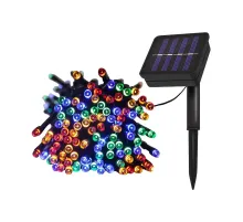 12m 100 Led RGB SOLAR MZ3-004