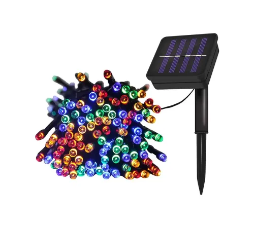 12m 100 Led RGB SOLAR MZ3-004