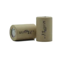 1.2V Ni-Cd 4/5 SC 1500 Mah Kağıt Şarjlı Pil 10C Başsız/Flat Head