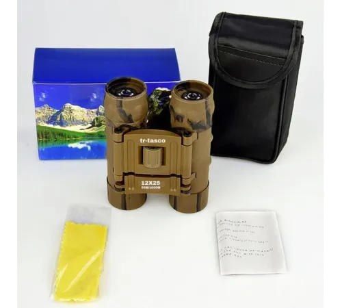 12X25 El Dürbünü 1000M/56M - Geniş Görüş Alanlı Kamuflaj