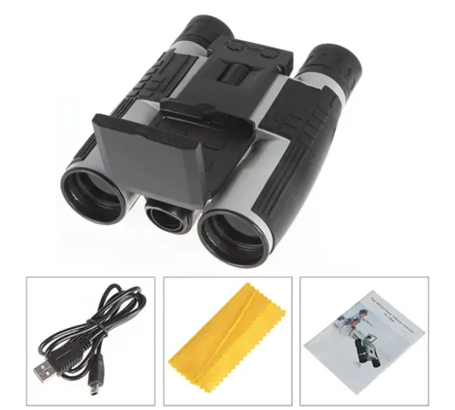 12x32 Zoom Dijital Dürbün 5 Mp Cmos Sensör 2.0 inc Tft Full Hd 1080P Dvr Fotoğraf Video Kayıt Usb Dürbün