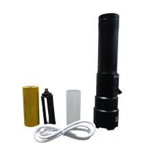 1300 Lümen TG Led 2800 mAH Zoom Özellikli Şarj Edilebilir El Feneri SK3600