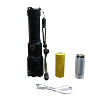 1500 Lümen TG Led 2800 mAH Zoom Özellikli Şarj Edilebilir El Feneri SK3300