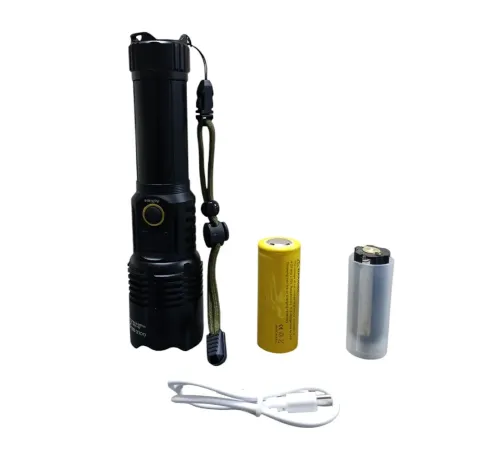 1500 Lümen TG Led 2800 mAH Zoom Özellikli Şarj Edilebilir El Feneri SK3300