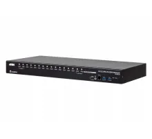 16-Port USB 3.0 4K HDMI KVM Switch, Kabin Tipi, Kabin Montaj Kiti ürün ile birlikte gelir<br>
16-Port USB 3.0 4K HDMI KVM Switch with Rack Mounting Kit