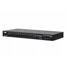 16-Port USB 3.0 4K HDMI KVM Switch, Kabin Tipi, Kabin Montaj Kiti ürün ile birlikte gelir<br>
16-Port USB 3.0 4K HDMI KVM Switch with Rack Mounting Kit