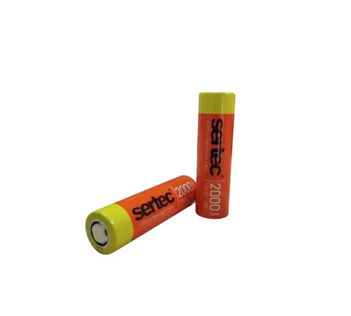 18650 3.7V 2000 Mah 15C Li-Ion Şarjlı Pil