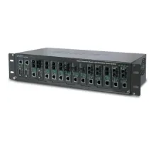 19-inch 15-Slot Media Converter Chassis (AC Power)