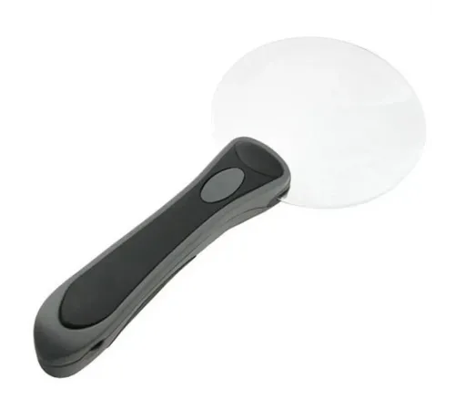 2 Led Işıklı 2.5X-90Mm Okuma Büyüteç