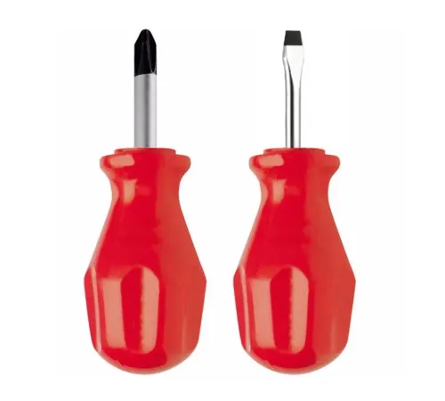 2 li Avuç Içi Tornavida Seti Düz Yıldız