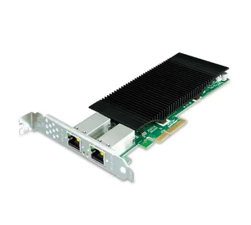 2-Port 10/100/1000T 802.3at PoE+ PCI Express Sunucu Kartı (60W PoE güç bütçesi, PCIe x4, -10~60 derece C)<br>
2-Port 10/100/1000T 802.3at PoE+ PCI Express Server Adapter (60W PoE budget, PCIe x4, -10~60 degrees C)