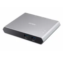 2-Port 4K HDMI USB-C KVM Dock Switch, Power Pass-through özellikli<br>
2-Port 4K HDMI USB-C KVM Dock Switch with Power Pass-through
