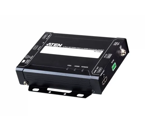 2-Port 4K HDMI/VGA <-> HDMI Çevirici Switch<br>
2-Port 4K HDMI/VGA to HDMI Converter Switch