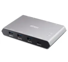 2-Port USB-C Gen 2 Paylaşım Switch&#039;i, Power Pass-through özellikli<br>
2-Port USB-C Gen 2 Sharing Switch with Power Pass-through