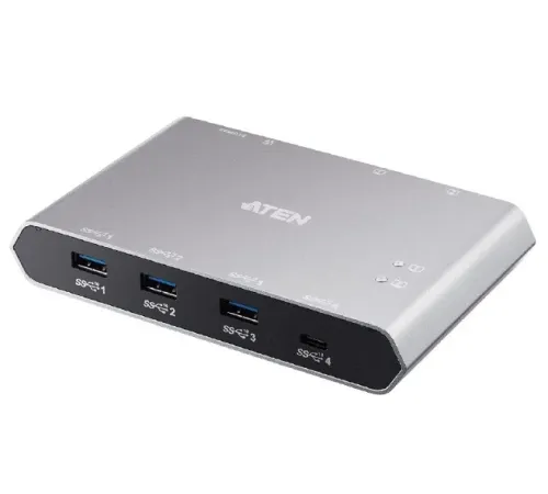 2-Port USB-C Gen 2 Paylaşım Switch&#039;i, Power Pass-through özellikli<br>
2-Port USB-C Gen 2 Sharing Switch with Power Pass-through