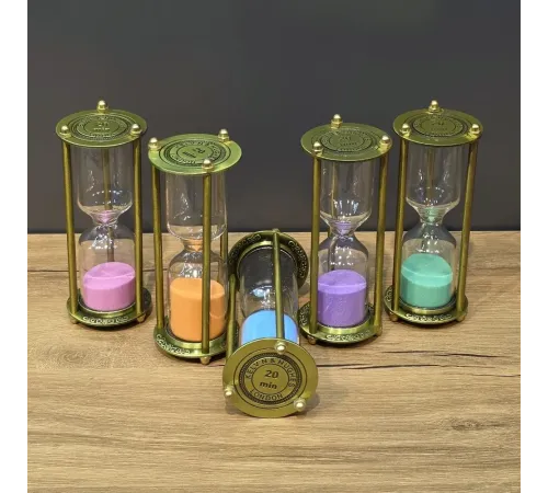 20 Dakikalık Vintage Kum Saati 1 Adet