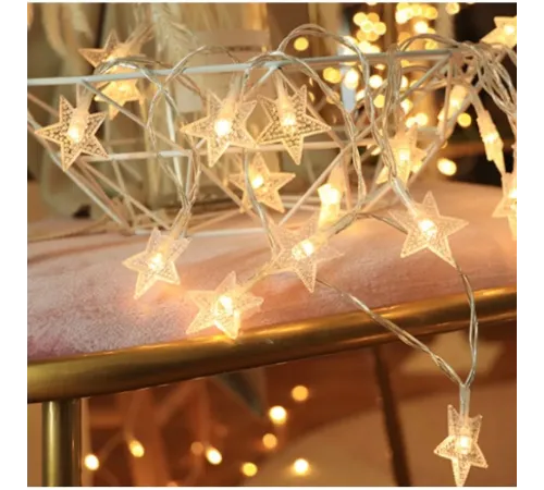 20 Led Pilli 2 Kademeli Yıldız Led Gün Işığı 3M