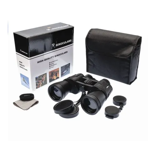 20×50 – Geniş Ön Mercekli – 1000M/56M El Dürbünü – Siyah