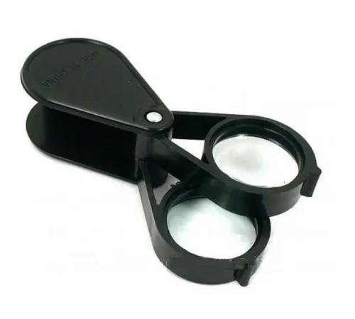 20X30 2K-30Mm Çıft Optik Lens Katlanan Cep Büyüteç